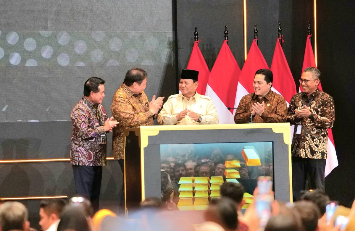 Peluncuran Bank Emas oleh PT Bank Syariah Indonesia Tbk (BRIS) Pertama di Indonesia